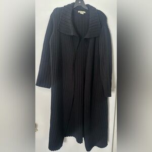 Eddie Bauer Black Women's outerwear long sweater